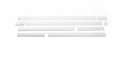 Picture of Putco 15-20 Ford F-150 Reg Cab 8ft Long Box 4-25in Tall - 10pcs Stainless Steel Rocker Panels