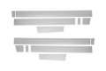 Picture of Putco 15-20 Ford F-150 Super Cab 6-5ft Short Box 4-25in Tall - 12pcs SS Rocker Panels