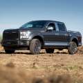 Picture of Putco 15-20 Ford F-150 Super Crew Cab 5-5ft Short Box 4-25in Tall - 12pcs SS Rocker Panels