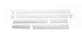 Picture of Putco 11-16 Ford SuperDuty - Reg Cab 8ft Long Box - 10pcs - 6-25in Wide SS Rocker Panels