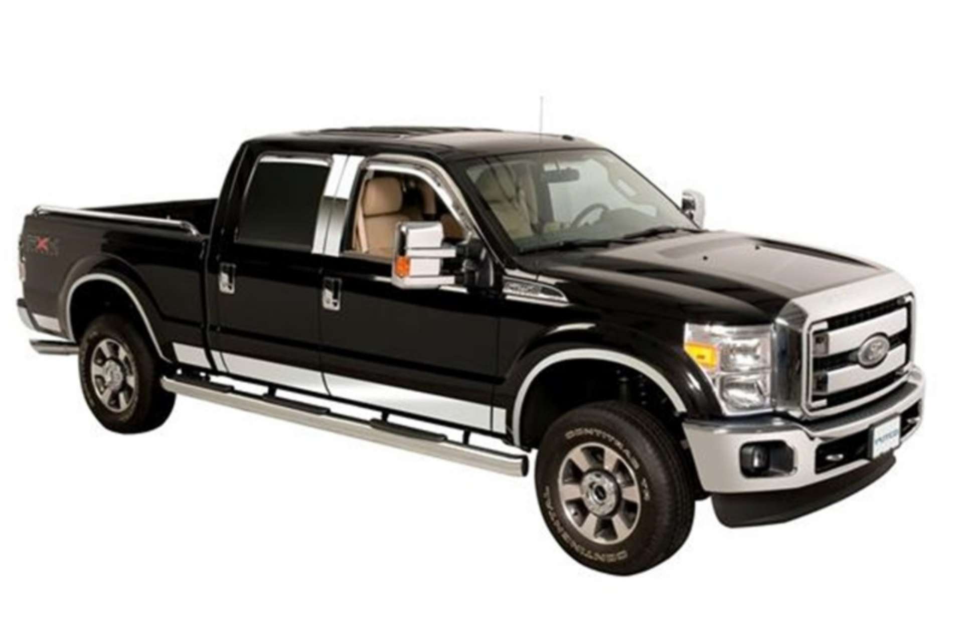 Picture of Putco 11-16 Ford SuperDuty - Super Cab 6-5ft - 10pcs - 6-25in Wide SS Rocker Panels