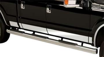 Picture of Putco 17-20 Ford SuperDuty SuperCrew - 8ft Bed Stainless Steel Rocker Panels