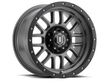 Picture of ICON Alpha 17x8-5 5x5 0mm Offset 4-75in BS 71-5mm Bore Titanium Wheel