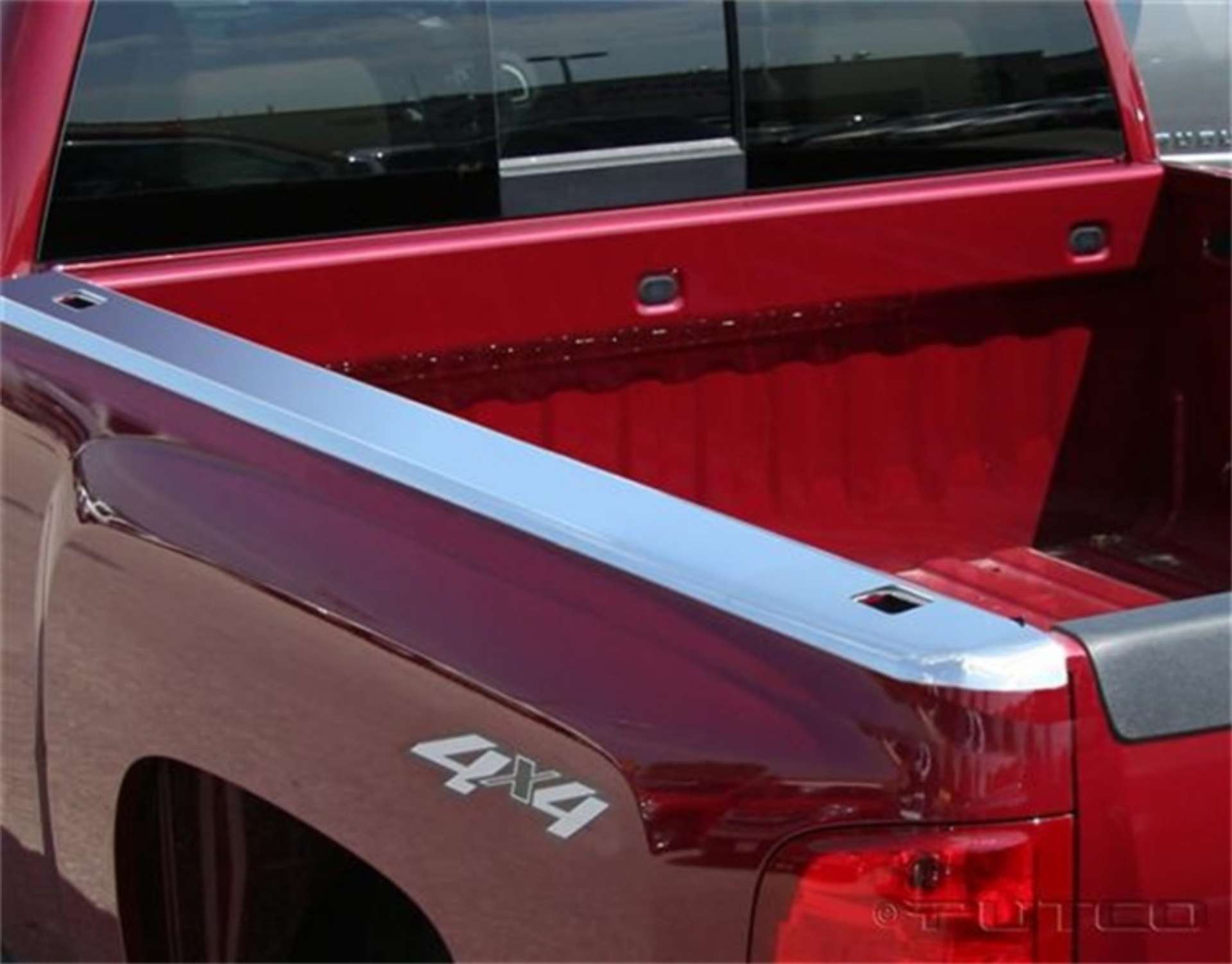 Picture of Putco 14-14 Chevrolet Silverado HD - 5-5ft Bed Stainless Steel Skins Holes