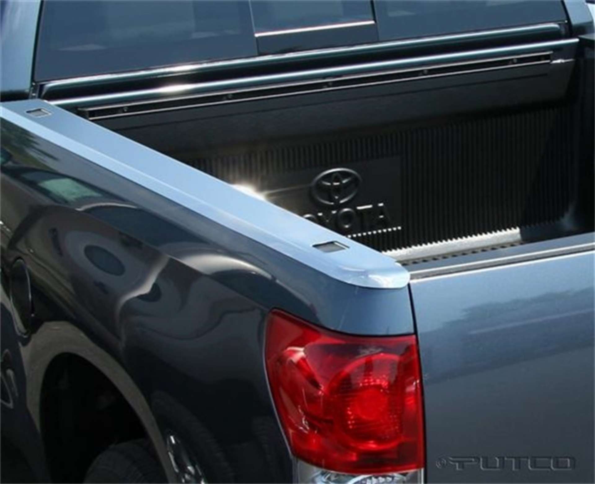 Picture of Putco 07-13 Toyota Tundra - CrewMax - 5-5ft Bed Stainless Steel Skins Holes