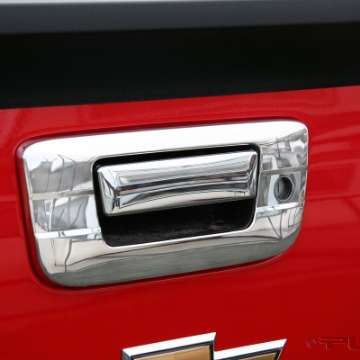 Picture of Putco 14-14 Chevrolet Silverado HD - Tailgate Handle w- Keyhole Tailgate & Rear Handle Covers