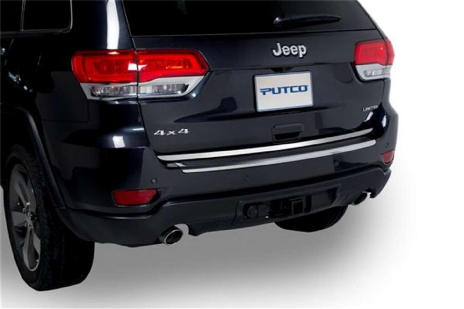 Picture of Putco 11-17 Jeep Grand Cherokee - Stainless Steel Tailgate Accent Tailgate Accents