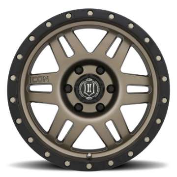 Picture of ICON Six Speed 17x8-5 6x5-5 25mm Offset 5-75in BS 108-1mm Bore Bronze Wheel