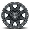 Picture of ICON Rebound 17x8-5 8x6-5 13mm Offset 5-25in BS 121-4mm Bore Satin Black Wheel