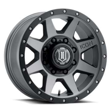 Picture of ICON Rebound 17x8-5 8x6-5 13mm Offset 5-25in BS 121-4mm Bore Titanium Wheel