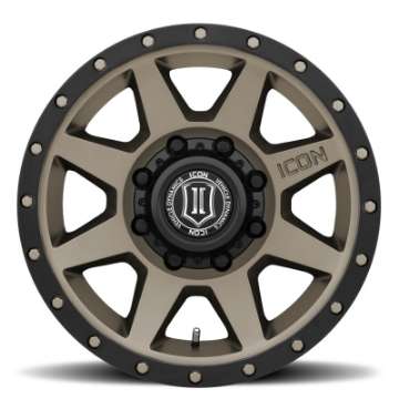 Picture of ICON Rebound 17x8-5 8x170 6mm Offset 5in BS 125mm Bore Titanium Wheel