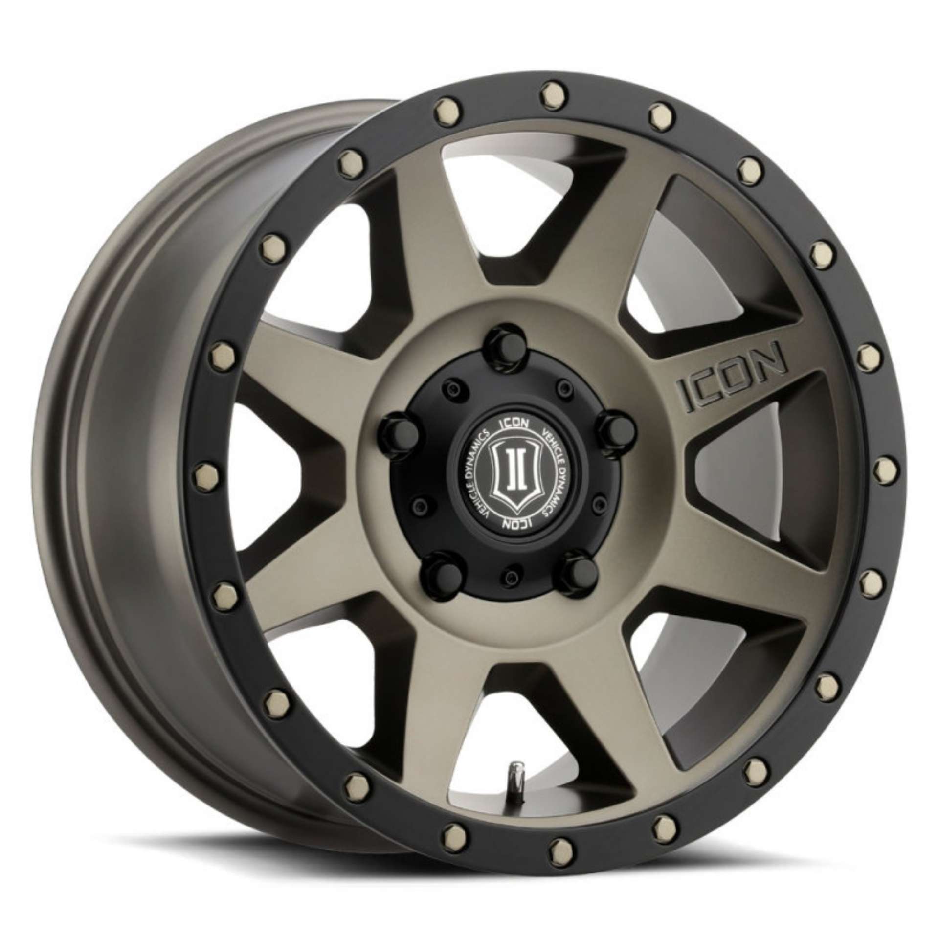 Picture of ICON Rebound 18x9 5x150 25mm Offset 6in BS 110-1mm Bore Bronze Wheel