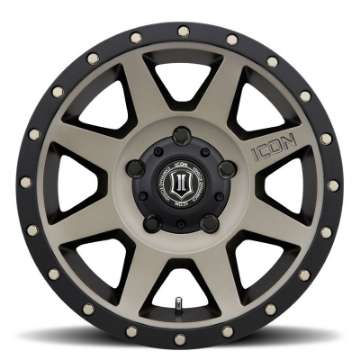 Picture of ICON Rebound 18x9 5x150 25mm Offset 6in BS 110-1mm Bore Bronze Wheel