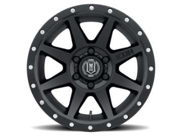 Picture of ICON Rebound 18x9 6x135 6mm Offset 5-25in BS 87-1mm Bore Satin Black Wheel