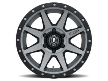 Picture of ICON Rebound 18x9 5x5 -12mm Offset 4-5in BS 71-5mm Bore Titanium Wheel