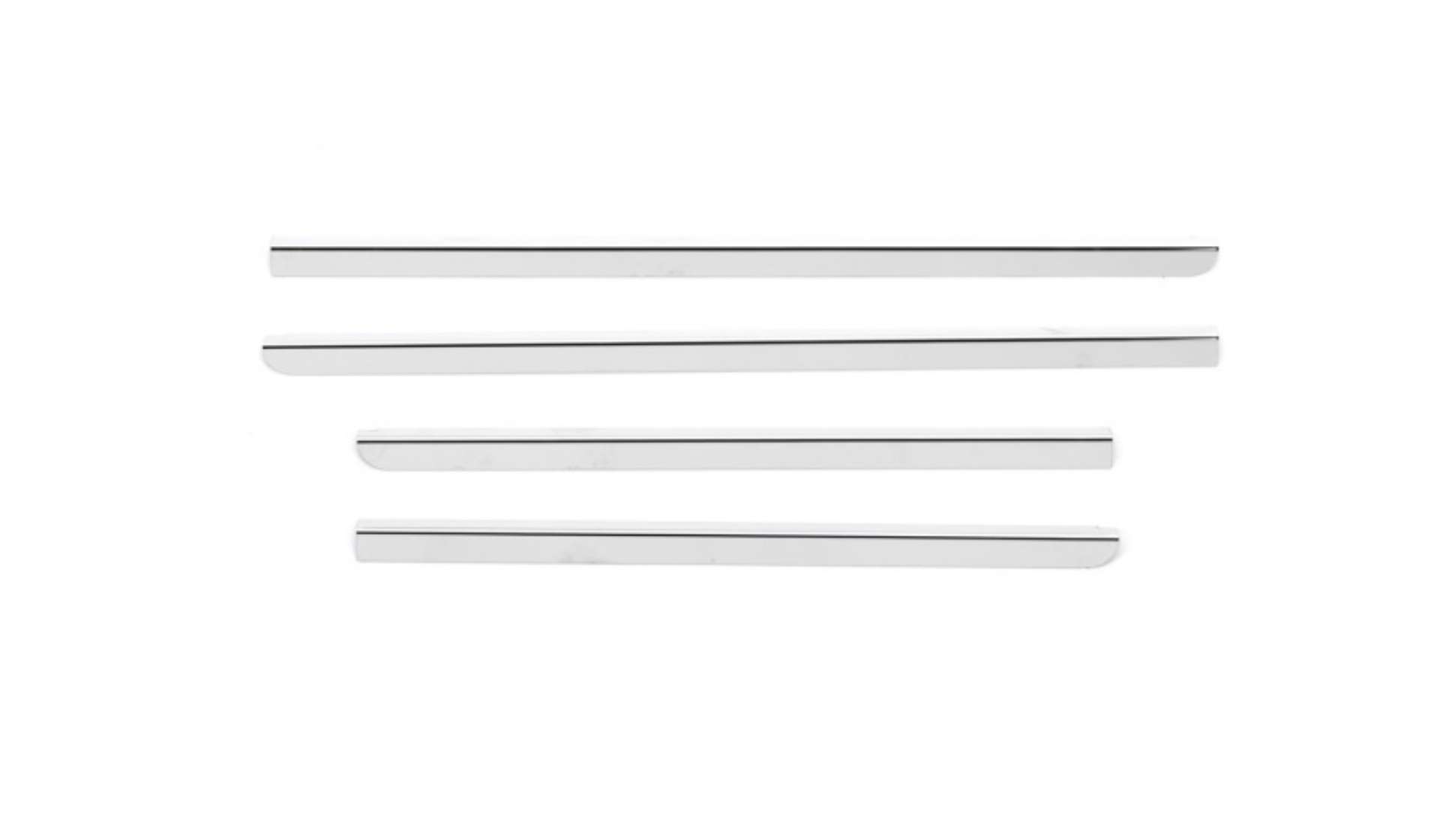 Picture of Putco 14-14 Chevrolet Silverado HD - Crew Cab - Stainless Steel Window Trim Accents