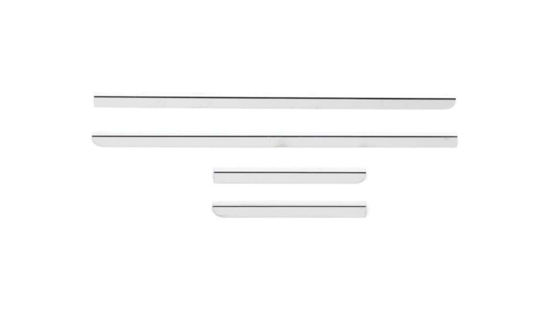 Picture of Putco 14-14 Chevrolet Silverado HD - Ext Cab - Stainless Steel Window Trim Accents