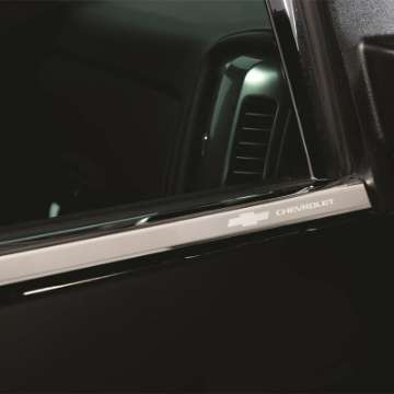 Picture of Putco 07-13 Chevy Silverado Ext Cab - Stainless Steel - Window Trim