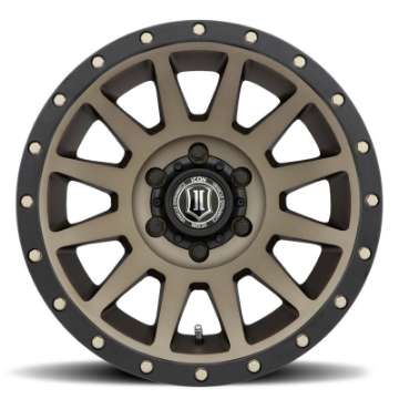 Picture of ICON Compression 17x8-5 6x135 6mm Offset 5in BS 87-1mm Bore Bronze Wheel