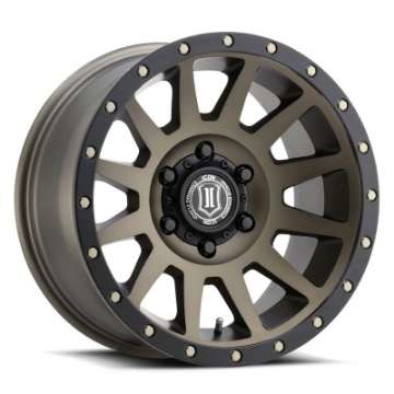 Picture of ICON Compression 17x8-5 5x5 -6mm Offset 4-5in BS 71-5mm Bore Bronze Wheel