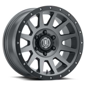 Picture of ICON Compression 17x8-5 6x5-5 0mm Offset 4-75in BS 106-1mm Bore Titanium Wheel