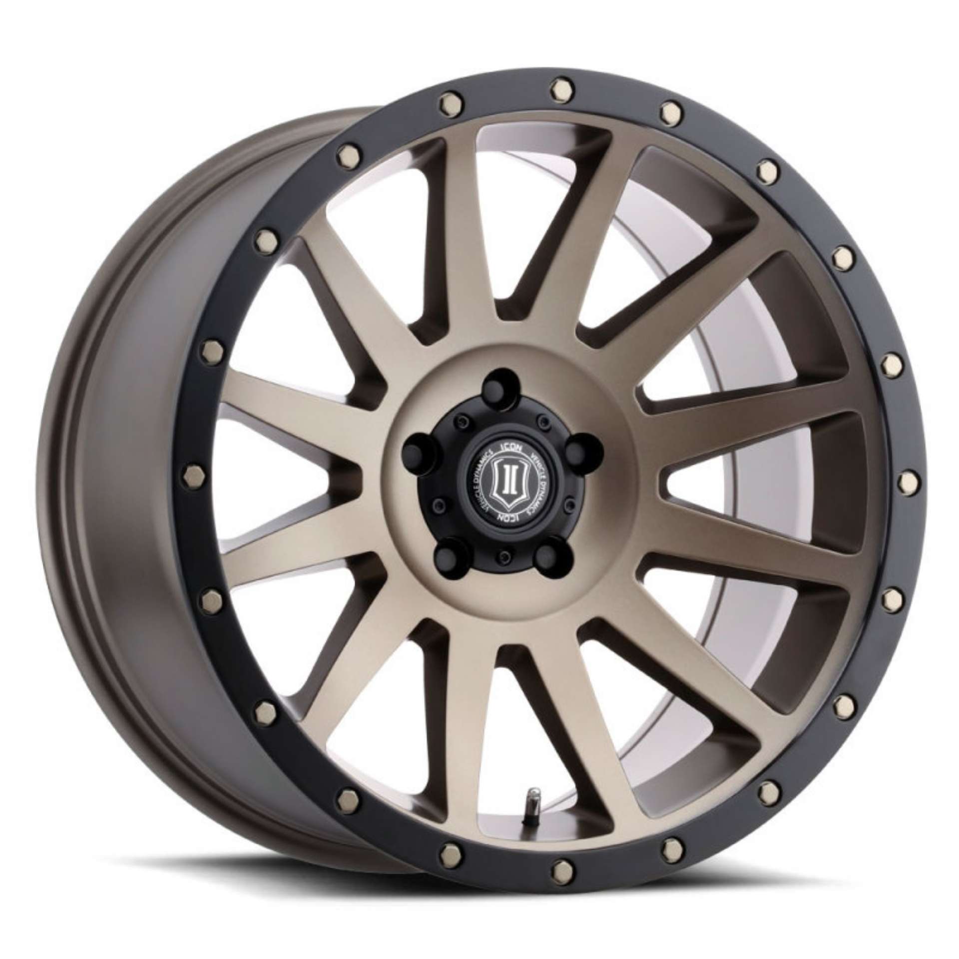 Picture of ICON Compression 20x10 5x5 -12mm Offset 5in BS 71-5mm Bore Bronze Wheel