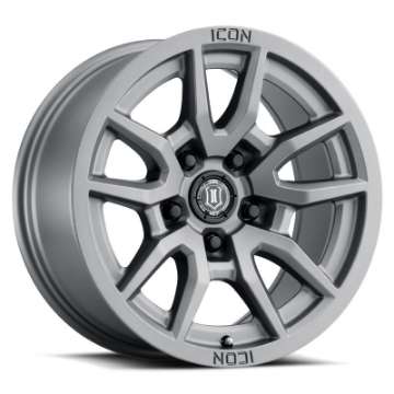 Picture of ICON Vector 5 17x8-5 5x150 25mm Offset 5-75in BS 110-1mm Bore Titanium Wheel