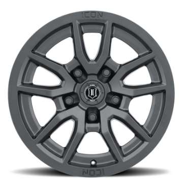 Picture of ICON Vector 5 17x8-5 5x5 -6mm Offset 4-5in BS 71-5mm Bore Satin Black Wheel