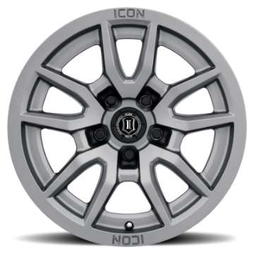 Picture of ICON Vector 5 17x8-5 5x5 -6mm Offset 4-5in BS 71-5mm Bore Titanium Wheel