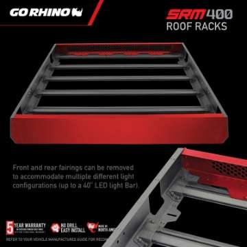 Picture of Go Rhino SRM 400 Roof Rack - 68in