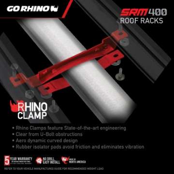 Picture of Go Rhino SRM 400 Roof Rack - 68in