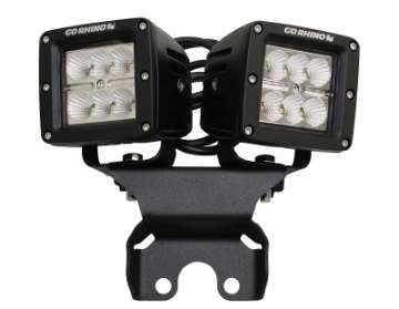 Picture of Go Rhino 18-20 Jeep Wrangler JL-JLU Light Mount - One or Two 3in Cubes