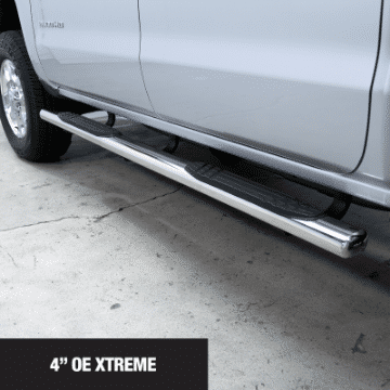 Picture of Go Rhino 4in OE Xtreme SideSteps - Stainless Steel - 80in