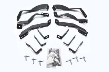 Picture of Go Rhino 15-19 Chevrolet Silverado 2500HD-3500HD Brackets for OE Xtreme Cab Length SideSteps