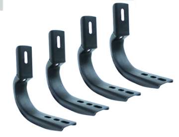 Picture of Go Rhino 07-10 GMC Sierra 1500-2500HD-3500HD Brackets for OE Xtreme Cab Length SideSteps