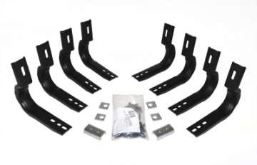 Picture of Go Rhino 07-10 GMC Sierra 1500-2500HD-3500HD Brackets for OE Xtreme Cab Length SideSteps