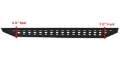 Picture of Go Rhino RB20 Running Boards - Tex Black - 68in