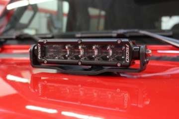 Picture of Go Rhino 18-20 Jeep Wrangler JL-JLU-Gladiator JT Light Mount - Two 6in Single Row