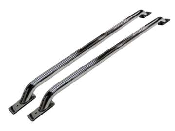 Picture of Go Rhino 88-98 Chevrolet Pick Up Stake Pocket Bed Rails - Chrome