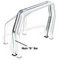 Picture of Go Rhino RHINO Bed Bar - Rear Main B bar - Chrome