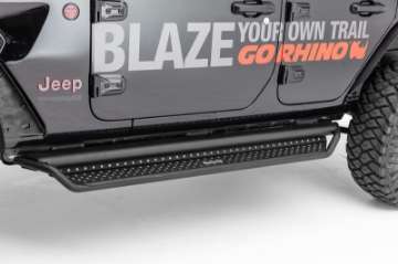 Picture of Go Rhino Dominator Extreme D1 Side Steps - Tex Blk - 73in