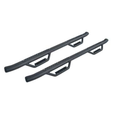 Picture of Go Rhino 17-20 Ford F-250-F-350 Super Duty Dominator D4 SideSteps - Cab Length - Tex Blk