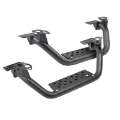 Picture of Go Rhino Dominator Extreme D6 SideSteps - Tex Blk - 4in Drop Down Steps Pair