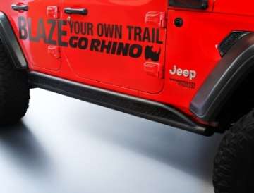 Picture of Go Rhino 18-20 Jeep Wrangler JLU JL Frame Mount Sliders