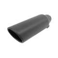 Picture of Go Rhino Exhaust Tip - Black - ID 2 1-4in x L 14in x OD 4in