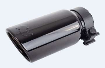 Picture of Go Rhino Exhaust Tip - Black Chrome - ID 2 3-4in x L 10in x OD 4in