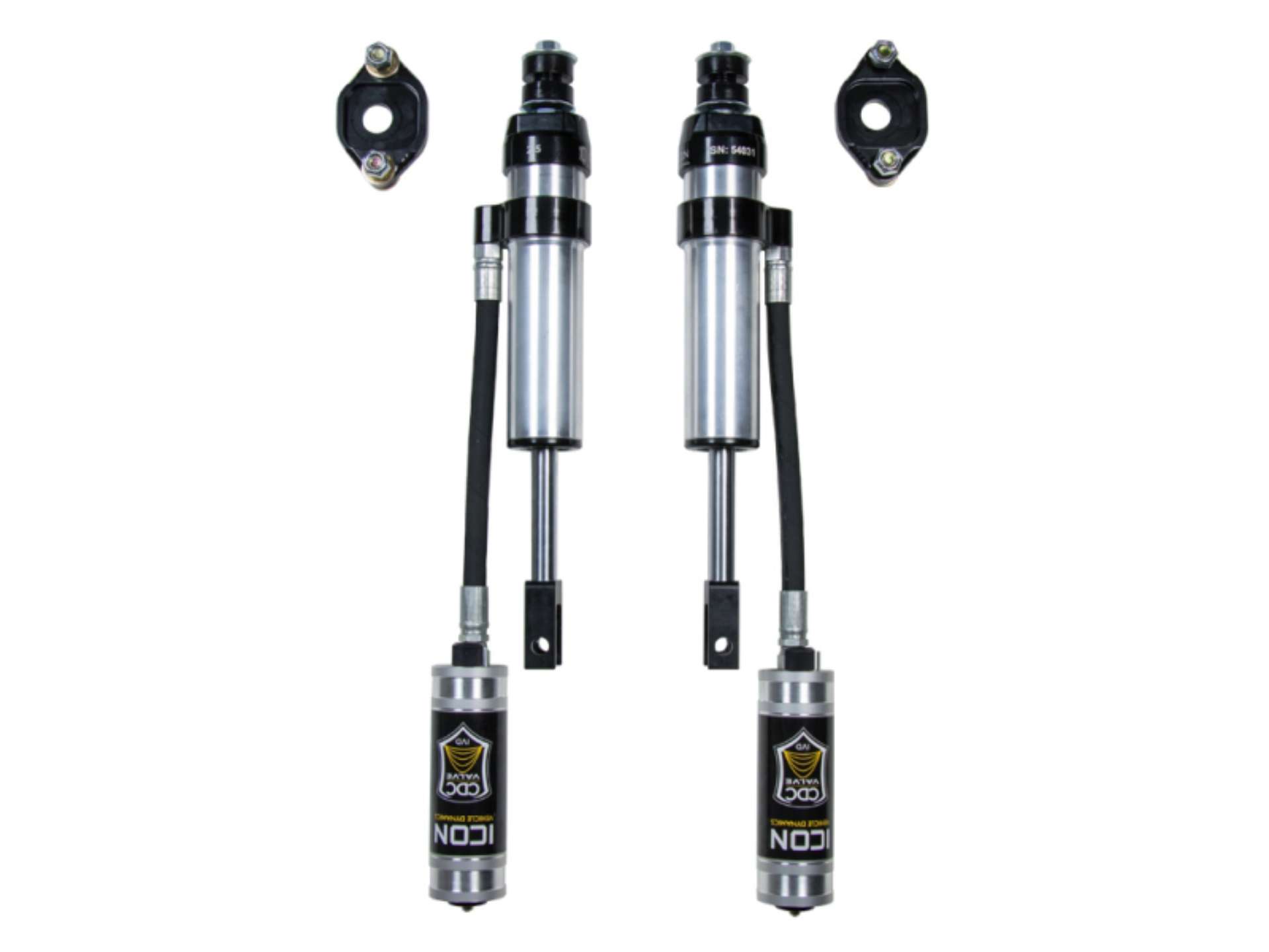 Picture of ICON 11-19 GM HD 0-2in Front 2-5 Series Shocks VS RR CDCV - Pair w-ICON Upper Control Arm