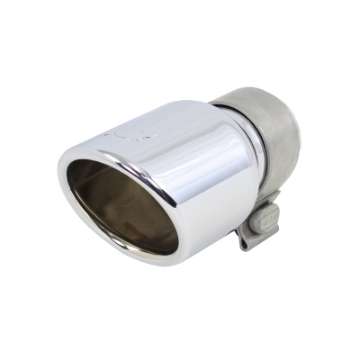 Picture of Go Rhino Exhaust Tip - Chrome - ID 2in x L 6in x OD 3in