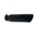 Picture of Go Rhino Exhaust Tip - Black - ID 3 1-2in x L 14in x OD 5in