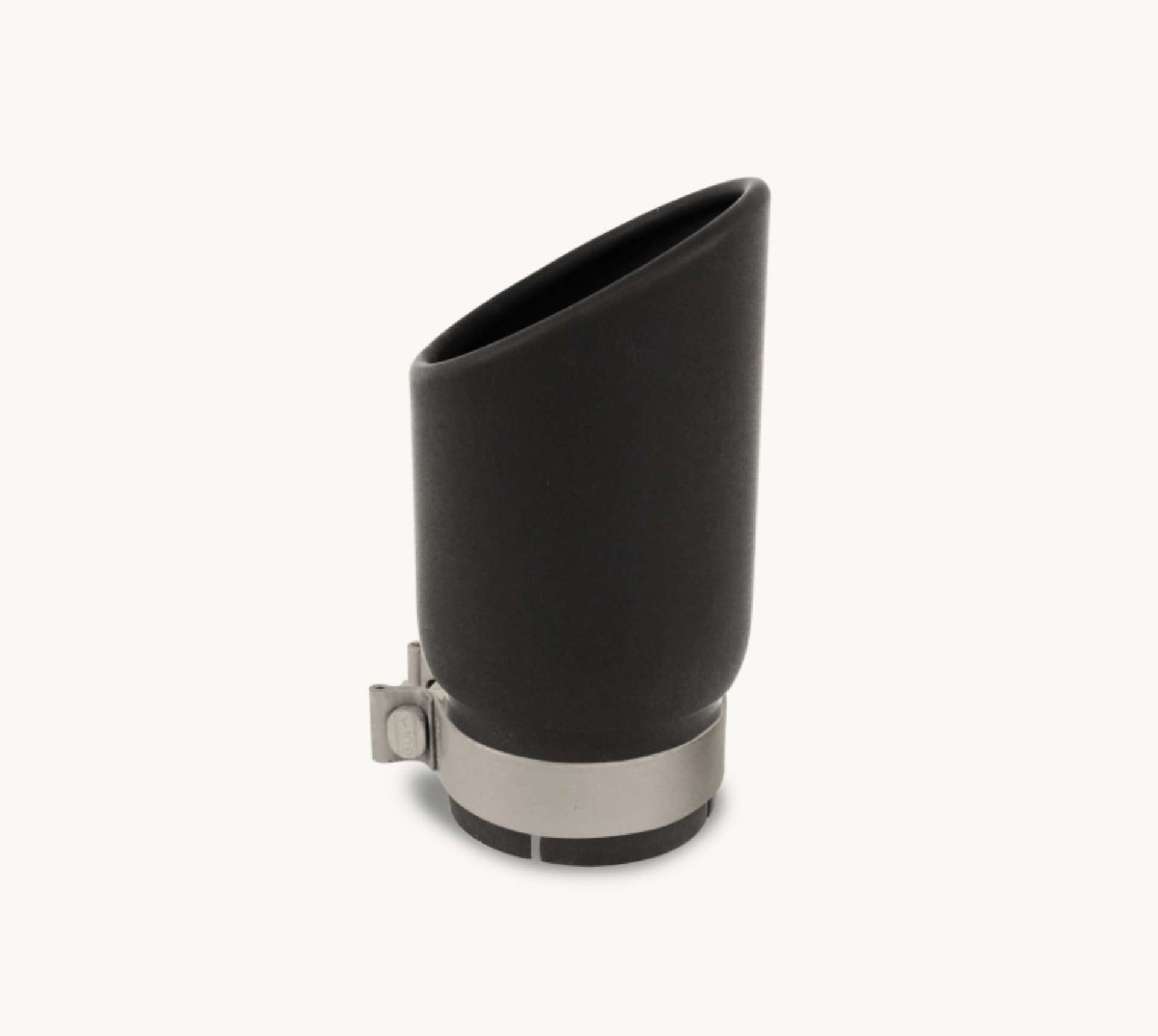 Picture of Go Rhino Exhaust Tip - Black - ID 4in x L 10in x OD 5in